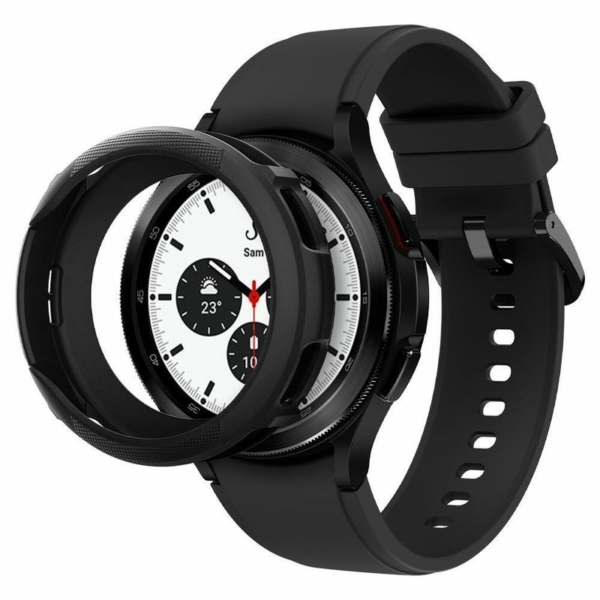 Spigen Samsung Galaxy Watch 4 Classic 46mm Liquid Air tok - matt fekete