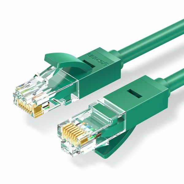 Ugreen UTP RJ45 Cat6 1000Mbps hálózati kábel 2m - zöld