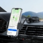 Kép 8/12 - Acefast D5 autós telefon tartó szélvédőre és szellőzőnyílásba - fekete