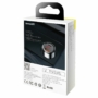 Kép 7/7 - Baseus Magic USB + USB-C QC4.0 PD 45W autós töltő kijelzővel - fekete