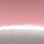 Kép 5/7 - Baseus Delicate Queen akkumulátoros autós smink tükör LED világítással - rózsaszín
