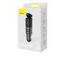 Kép 10/11 - Baseus Share Together autós szivargyújtó gyorstöltő, 2xUSB, 120W QC PD - szürke