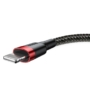 Kép 2/8 - Baseus Cafule USB - Lightning 2A 3m kábel - fekete