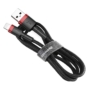 Kép 4/8 - Baseus Cafule USB - Lightning 2A 3m kábel - fekete
