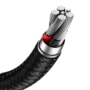 Kép 5/6 - Baseus Cafule Metal USB - USB-C 66W 1m kábel - fekete