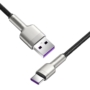 Kép 2/6 - Baseus Cafule USB - USB-C 66W 1m kábel - fekete