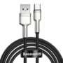 Kép 3/9 - Baseus Cafule USB - USB-C kábel 66W 2m - fekete