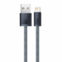 Kép 5/6 - Baseus Dynamic USB - Lightning 2,4A 2m kábel - szürke