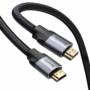 Kép 2/7 - Baseus Enjoyment HDMI 4K 1,5m kábel - fekete-szürke