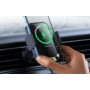 Kép 7/10 - Baseus Halo autós telefon tartó szellőzőnyílásba 15W vezeték nélküli töltéssel - fekete