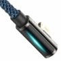 Kép 8/11 - Baseus Legend USB - Lightning PD 2,4A 1m derékszögű kábel - kék