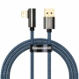 Kép 1/11 - Baseus Legend USB - Lightning PD 2,4A 1m derékszögű kábel - kék