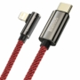 Kép 8/11 - Baseus Legend USB-C - Lightning PD 20W 2m derékszögű kábel - piros