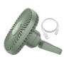 Kép 10/13 - Baseus Natural Wind mágneses autós ventilátor fejtámlára - zöld