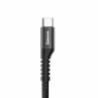 Kép 3/7 - Baseus Double Spring USB - Lightning 2A 1,2m spirál kábel törésgátlóval - sötétszürke