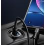 Kép 2/7 - Baseus Tiny Star USB-C QC 4.0 PD 30W autós szivargyújtó gyorstöltő - sötétszürke