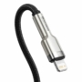 Kép 3/9 - Baseus Cafule USB-C - Lightning PD 20W 1m kábel - fekete