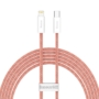 Kép 1/6 - Baseus Dynamic USB-C - Lightning 20W 2m sodrott kábel - narancssárga
