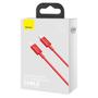 Kép 10/11 - Baseus Superior USB-C - Lightning  20W PD 1m kábel - piros