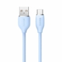 Kép 6/7 - Baseus Jelly USB - USB-C 100W 2m kábel - kék