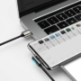 Kép 9/10 - Baseus Legend Elbow USB - USB-C 66W derékszögű kábel 1m - fekete