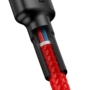 Kép 5/7 - Baseus Cafule USB-C - USB-C PD 2.0 QC 3.0 60W 2m kábel - piros