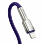 Kép 4/6 - Baseus Cafule Metal USB-C - Lightning PD 20W 1m kábel - lila