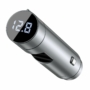 Kép 6/12 - Baseus Bluetooth FM Transmitter Energy Column MP3 és autós töltő PPS QC 2xUSB 18W ezüst