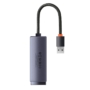 Kép 6/9 - Baseus Lite USB – RJ45 LAN hálózati adapter 100Mbps - szürke