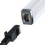 Kép 5/7 - Baseus Lite USB-C – RJ45 LAN hálózati adapter 1000Mbps - fehér