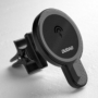 Kép 6/8 - Dudao F13 mágneses autós telefon tartó szellőzőnyílásba 15W vezeték nélküli töltéssel MagSafe kompatibilis - fekete