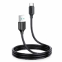 Kép 1/7 - Joyroom S-UC027A9 USB - USB-C 3A 25cm kábel - fekete