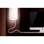 Kép 2/5 - LDNIO Fali töltő éjszakai fény funkcióval, 3x USB, 22W, A4405 - fehér