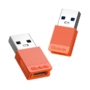Kép 2/3 - Mcdodo OT-6550 USB-C (F) - USB 3.0 (M) adapter - narancssárga