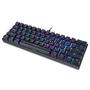Kép 1/5 - Motospeed CK61 Blue Switch RGB angol vezetékes mechanikus gamer billentyűzet - fekete