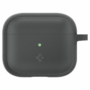 Kép 6/7 - Spigen Apple AirPods 3 Silicone Fit tok - sötétszürke