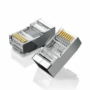 Kép 1/2 - Ugreen NW111 RJ45 Ethernet fém csatlakozó, 8P / 8C, CAT6, UTP (10db)