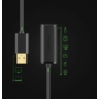 Kép 5/10 - Ugreen US121 USB 2.0 480Mbps aktív hosszabbító kábel 10m - fekete