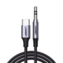 Kép 1/5 - Ugreen CM450 stereo audio AUX USB-C - 3,5mm jack 1m kábel