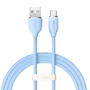 Kép 1/4 - Baseus Jelly USB - USB-C 100W 1,2m kábel - kék