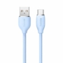 Kép 2/4 - Baseus Jelly USB - USB-C 100W 1,2m kábel - kék