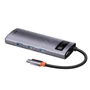 Kép 2/5 - Baseus Metal Gleam 5 az 1-ben USB-C - 3xUSB 3.0 + HDMI + USB-C PD HUB