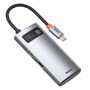 Kép 3/6 - Baseus Metal Gleam 4 az 1-ben USB-C HUB - USB 3.0 + USB 2.0 + HDMI + USB-C PD