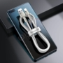 Kép 3/4 - Baseus Cafule Metal USB - USB-C 66W 1m kábel - fehér