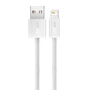 Kép 2/4 - Baseus Dynamic USB - Lightning 2,4A 1m kábel - fehér