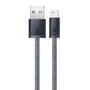 Kép 2/4 - Baseus Dynamic USB - Lightning 2,4A 2m kábel - szürke