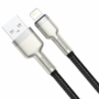 Kép 2/4 - Baseus Cafule USB - Lightning 2,4A 2m sodrott kábel - fekete