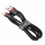 Kép 2/4 - Baseus Cafule USB - Lightning 2A 3m kábel - fekete