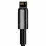 Kép 3/6 - Baseus Tungsten Gold USB - Lightning 2,4A 2m kábel - fekete
