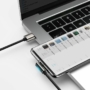 Kép 9/10 - Baseus Legend Elbow USB - USB-C 66W derékszögű kábel 2m - fekete